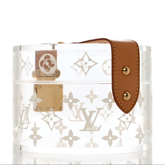LOUIS VUITTON Transparent Plexiglass Boxx Scott  [LuxeFindsResale.com] - Picture 5 of 5